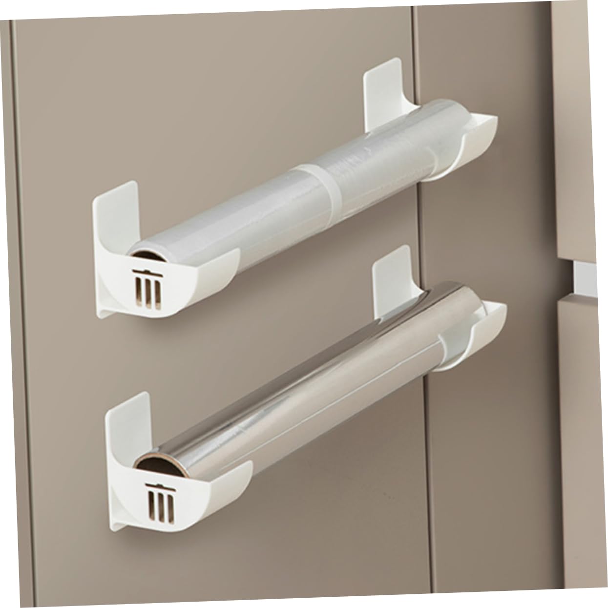 IMIKEYA 3 Set Porta Sacco della Spazzatura Porta Rifiuti Distributore di Sacchetti Appesi Dispenser per Sacchetti di Immondizia Organizzatore di Sacchetti di Immondizia Bianca 4 Pezzi * 3