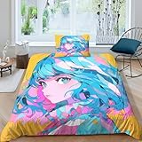 Fabrication exquise : le bord de couture à double aiguille, comparé à d'autres housses de couette, est plus durable. Motif clair, longue durée de vie.