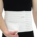 ITA-MED Men's Breathable Elastic Abdominal Binder, 9 Inches Wide