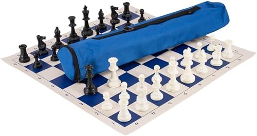 Juego de ajedrez U.S. Chess Quiver - Combinación con piezas de triple peso