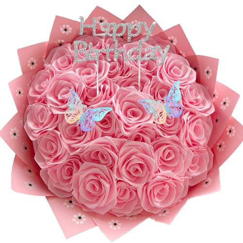 How to make a ribbon rose with a fork