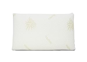 BIANCHERIAWEB Almohada almohada cama 50 x 80 cm hipoalergénica Memory Cervical Mod. Aloe