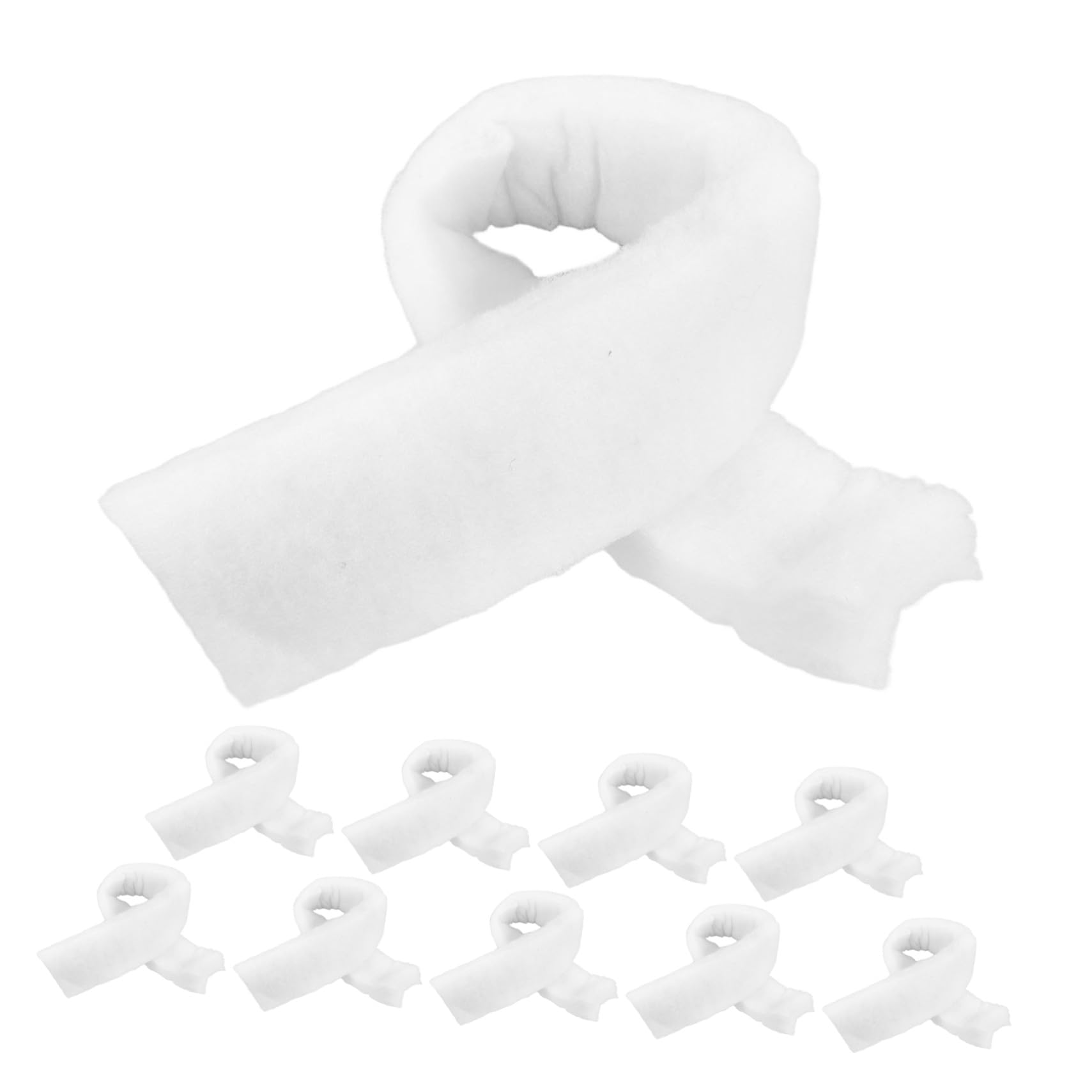Mipcase 10 Piezas Almohadillas de Esponja de Alta Densidad para Filtro de Acuario Grosor Reemplazo para Filtros de Esquina y Estanques Material Biológico para Claridad de Agua y