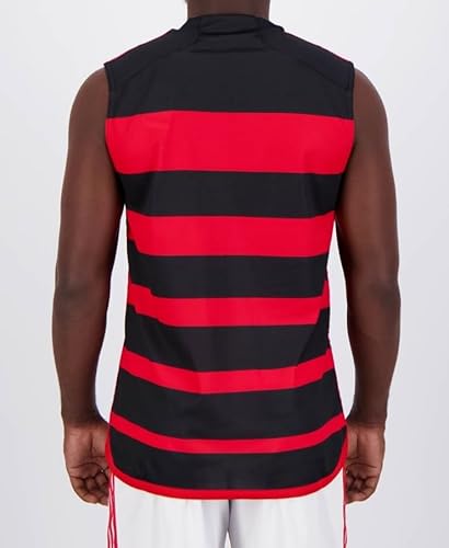 Camisa Regata Flamengo 25/26 Torcedor Bordado (BR, Alfa, GG, Regular, Vermelho)