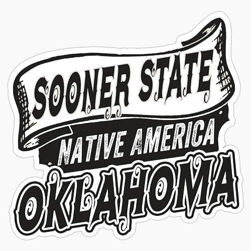 Magnet Oklahoma The Sooner State Oklahoma State Magnet Vinyl Decal Sticker 5