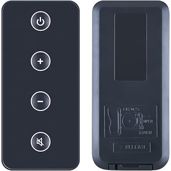Compatible with Bose Speaker Solo 5 10 15 410376 Soundbar Cinemate Series II & IIGS 1SR 10 Cinemate 15 Sound Bar System Replacement Remote Control
