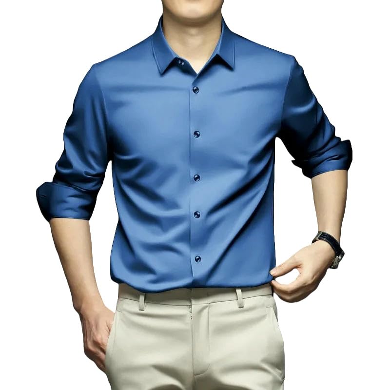 Chemise homme sans repassage pour en finir avec les plis au travail