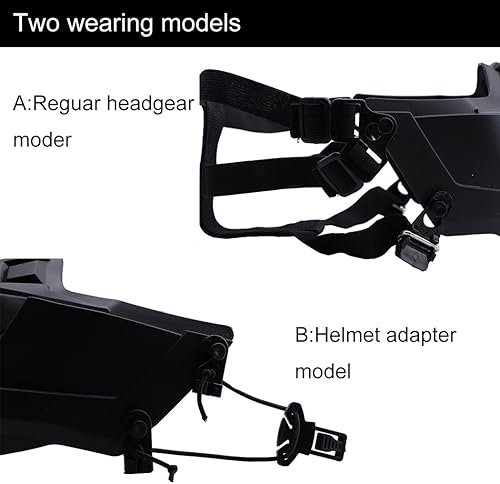 Miniatura 2 de Máscara de Airsoft Creativa Protectora Media Máscara de Juego al aire libre Máscara de disfraz Máscara de deportes al aire libre (negro)