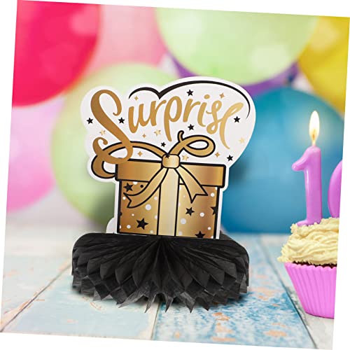 HONMEET 40 Pcs Birthday Decoration Desk Topper Cake Decorating Decor for Men Fifty Years Birthday Pa