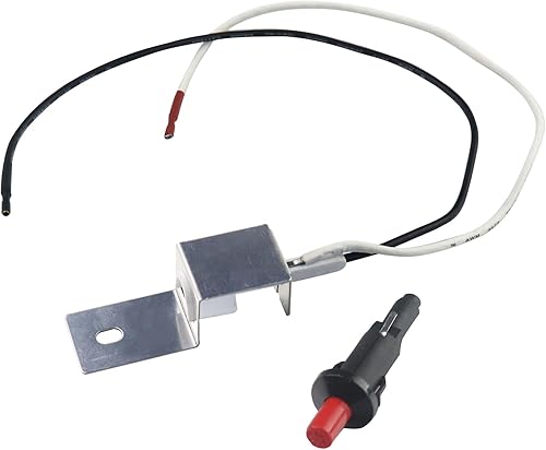 Derurizy 80463 - Kit de encendido de repuesto para Weber Traveler Portable 9010001 9013001 9020001 9030001 Q100 Q120 Q200 Q220 Q1000 Q2000, botón de