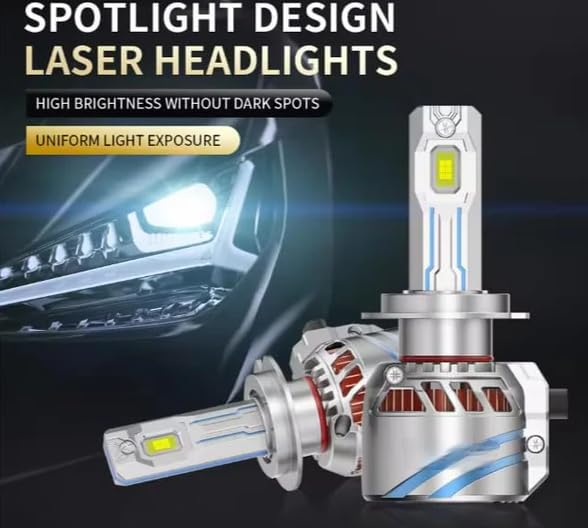 Image of ELTRON TURBO Imported With 2 Years Warranty H4 Socket Suitable Car Models 24,000 Lumens Super Bright LED Headlight Cooling Fan Conversion Kit 6000K Color Temprature, (Pack of 2, 200W, DC12-24V, White)