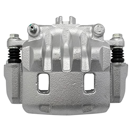 Image of TRQ Front Left Brake Caliper w /Bracket Drivers Side