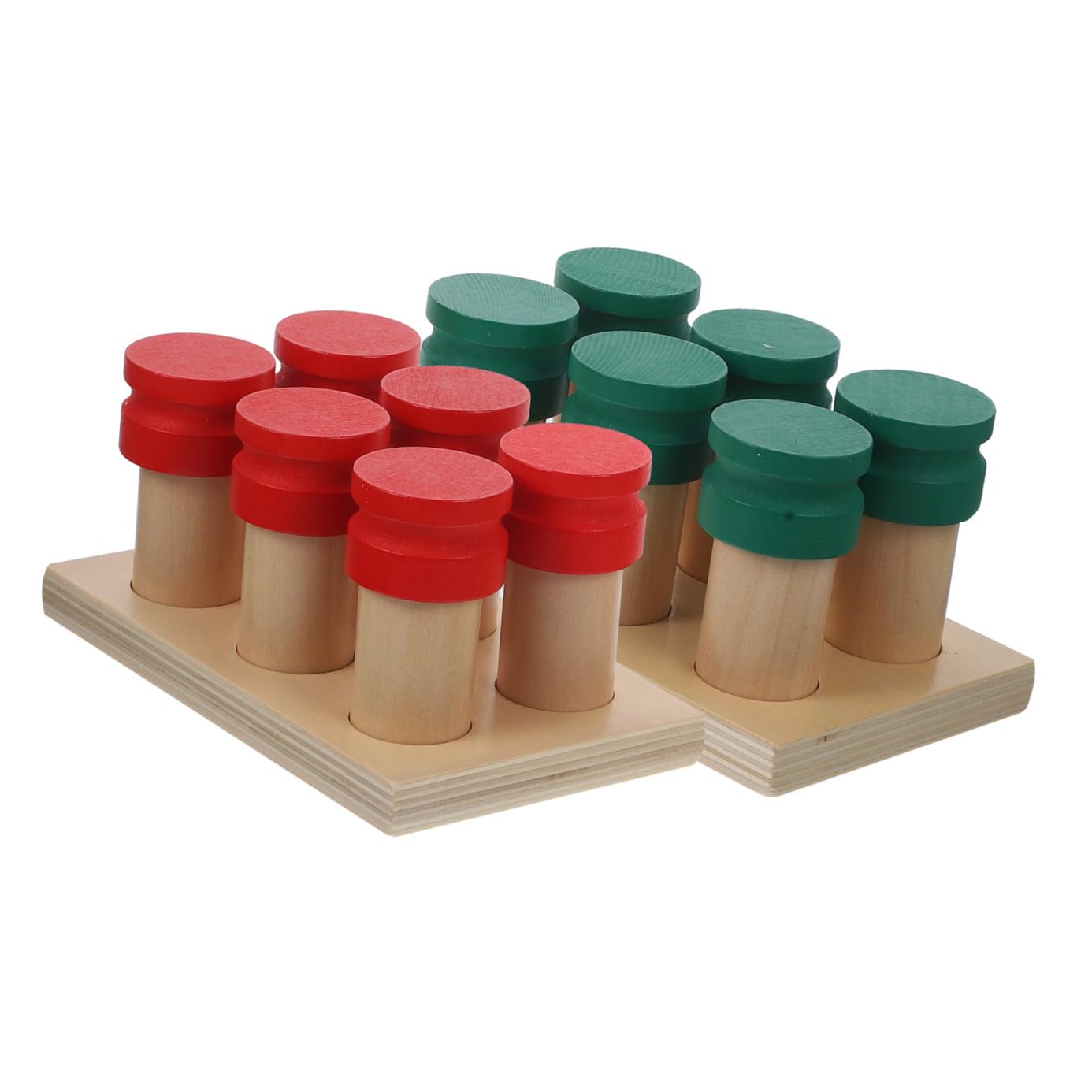 Boîte Olfactive Montessori en Bois, 1 Set, Jeu Sensoriel Garçon et Filles