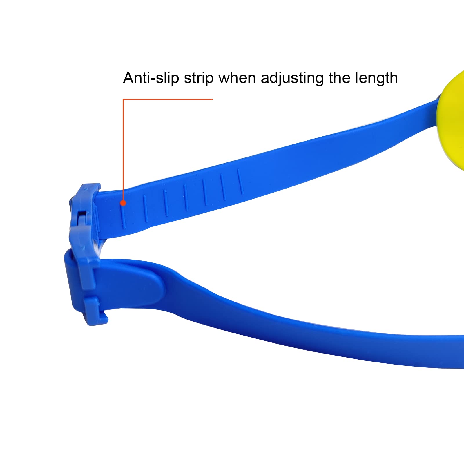 SWAUSWAUK Children's Swimming Goggles - Swimming Goggles for Boys Girls 4-12 Years (Blue & Yellow), Suitable for Kids aged 4-12 - Image 4