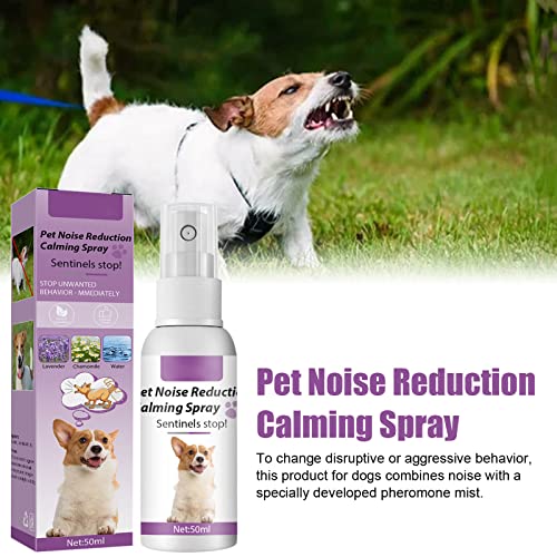 Beruhigungsspray Für Hunde 50 Ml Pheromonkopie Reduziert Destruktives Verhalten Und Angst Bei Reisen Tierarztbesuchen Und Gewittern. Beruhigendes Pheromonspray Für Hunde Und Katzen Für Haustiere
