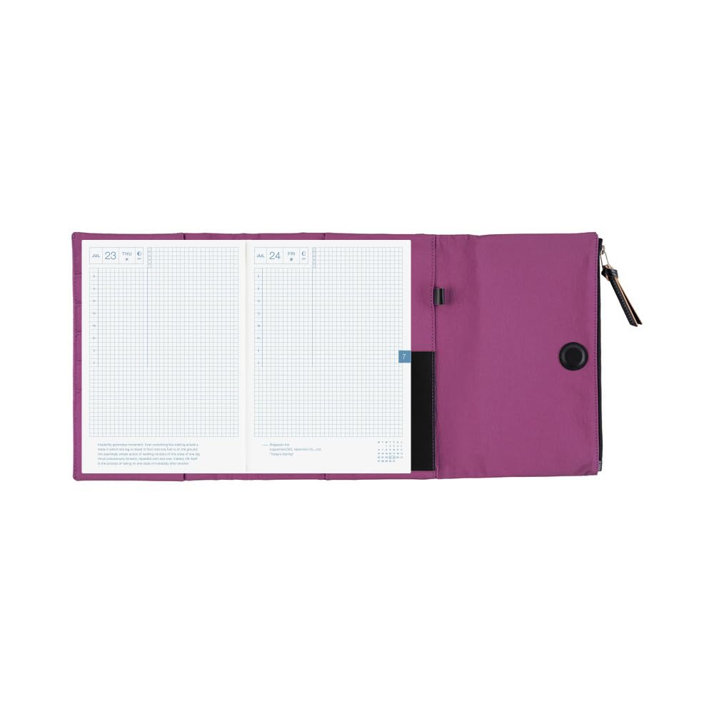Hobonichi Techo A5 - Funda para agenda (tamaño de primo, solo portada)