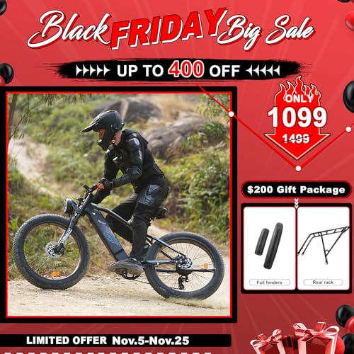 FREESKY Electric Bike, 1000W Electric Bike for Adults BAFANG Motor 48V 15Ah Samsung Cell Battery Ebike, Fat Tire Electric Bicycles,28MPH 35-80Miles Electric Mountain Bike