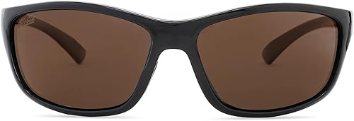 Miniatura 2 de Hobie Cape Polarized - Gafas de sol ovaladas, color negro brillante, OSFA, Negro brillante
