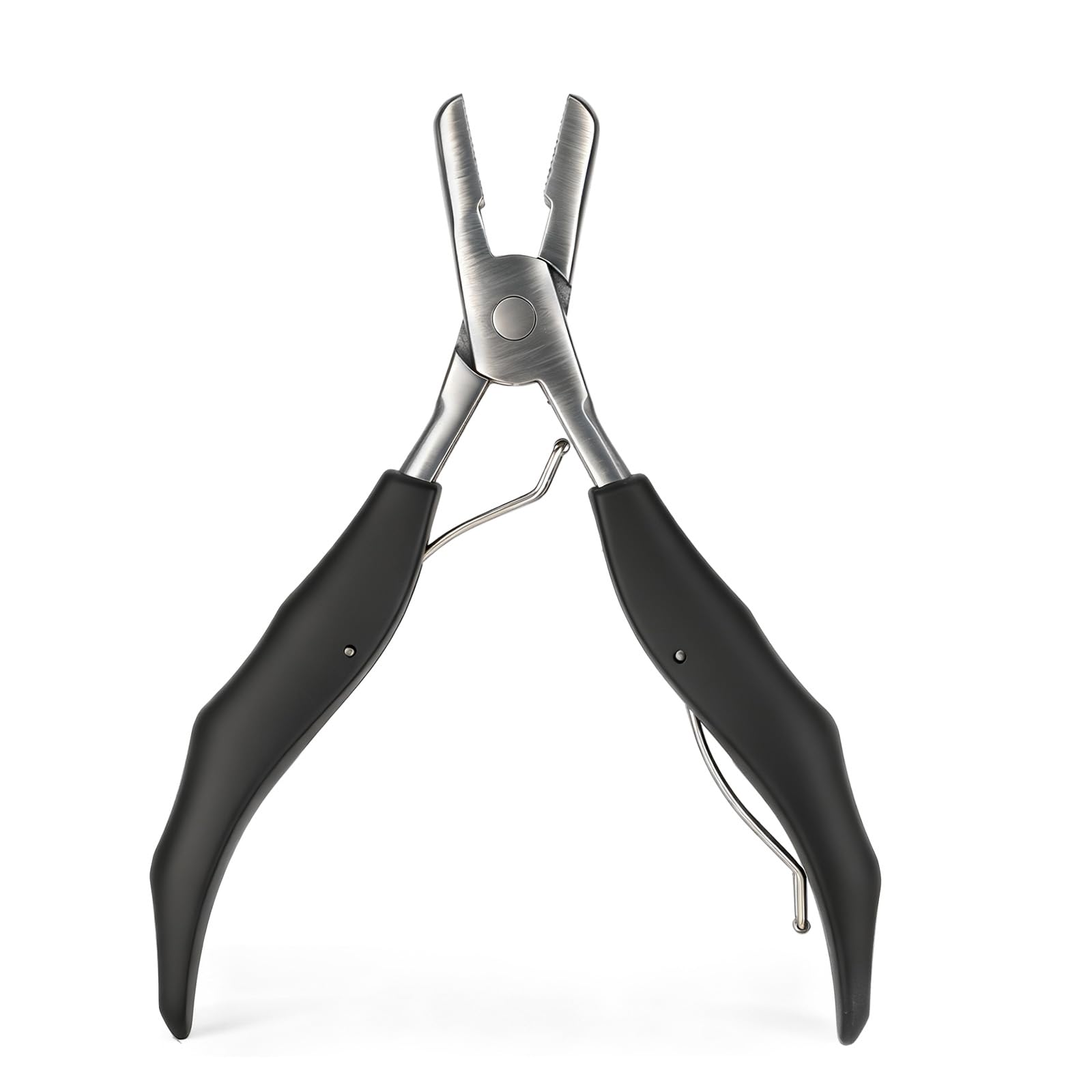 Fusion Hair Extension Crusher, Fusion Crusher Tool for Keratin Hair Extensions Hairs Extension Remove Tool for Keratin, Black Hairs Extensions Opener and Removal Tools for Installing Removing