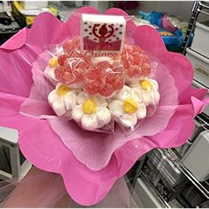 Boeket, Marshmallow, personaliseerbaar