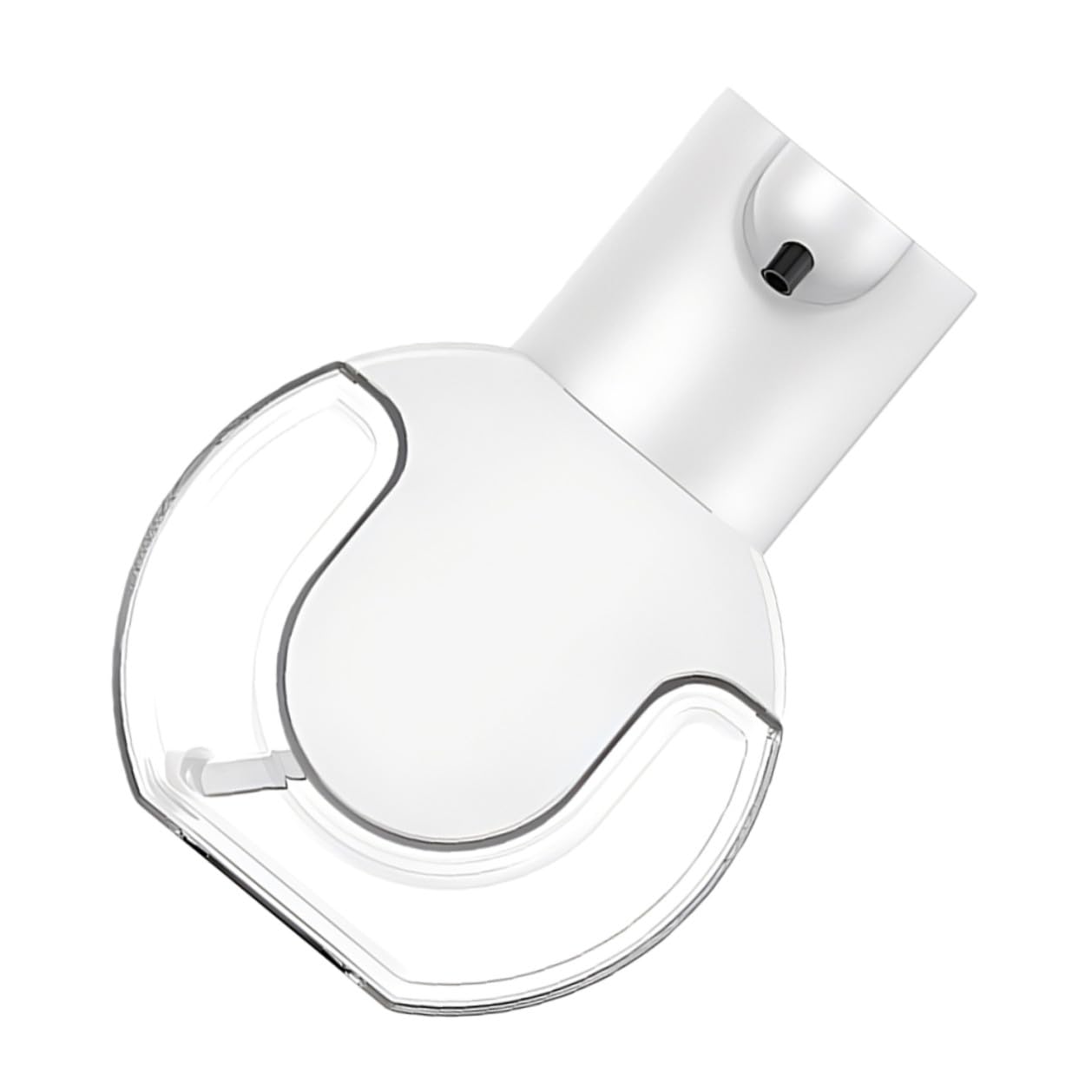 VICASKY Dispenser di Sapone Automatico da Tavolo da Parete Sensore a Infrarossi, Capacità 430ml, Ricaricabile in Abs Bianco per Uso Domestico, Stile Semplice e Resistente