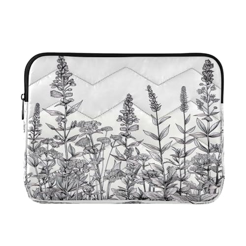 Funda para portátil 13-14 pulgadas impermeable con diseño floral