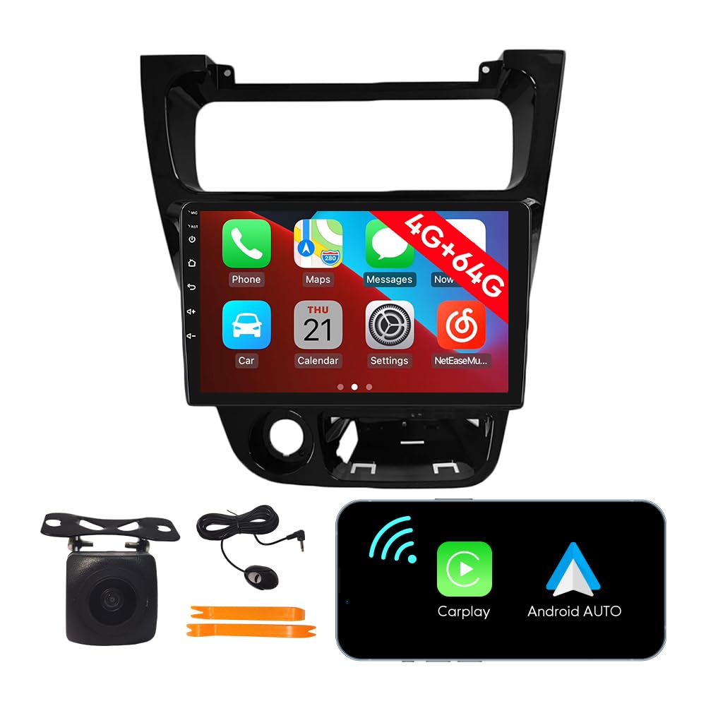 [4G 64G] Android Car Stereo FM Radio Carplay Android Auto 9