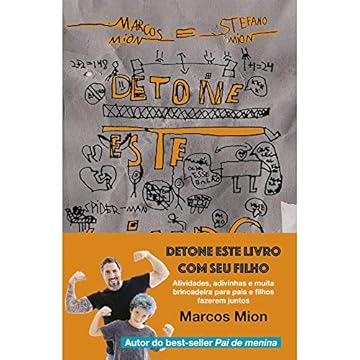Capa do livro Detone este livro com seu filho: Atividades, adivinhas e muita brincadeira para pais e filhos fazerem juntos