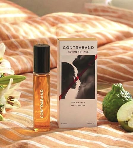 Image of Contraband Eau De Parfum - Summer Chase | Discovery Size | Citrus, Musk and Amber Fragrance Notes | Citrusy Fresh & Long Lasting Spray Perfume For Men & Women | 20 ml