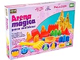  DIVERGARDEN Arena Mágica 1 Kgr. Rosa con Accesorios 16 Piezas