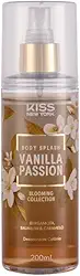 Body Splash Kiss New York Vanilla Passion Fragrância Oriental com Baunilha 250ml