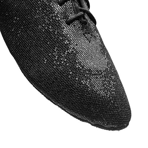 Pirou P200 Jazz Gymnastik Trainings Turn Schuhe Chromledersohle Button - Image 8