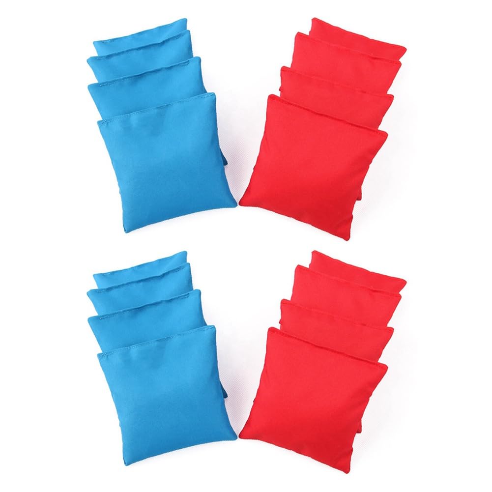 16 bolsas de juego para niños Bean Bags, bolsas de lanzamiento para juegos de Maiz para niños con relleno