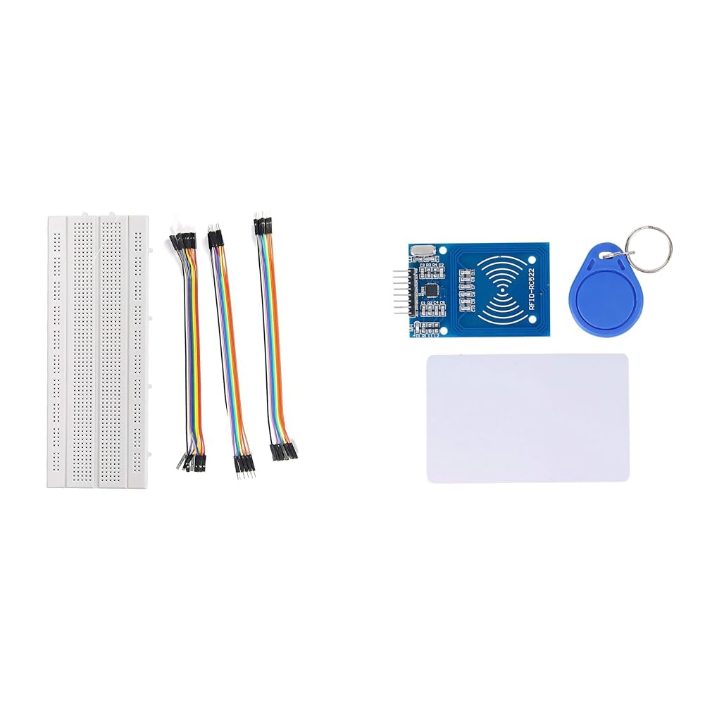 ApTechDeals Breadboard 840 point with jumper wires Set(10+10+10