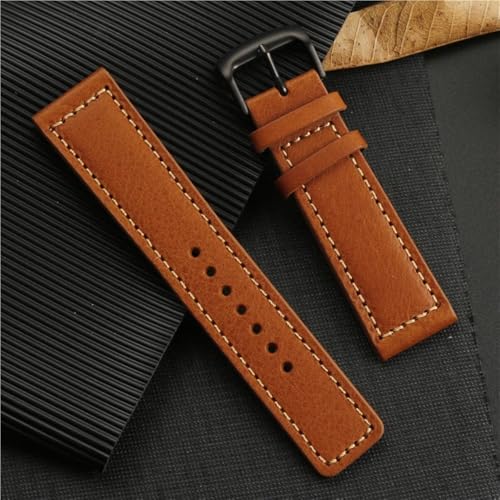 Sangle de montre en cuir véritable de haute qualité BM8475