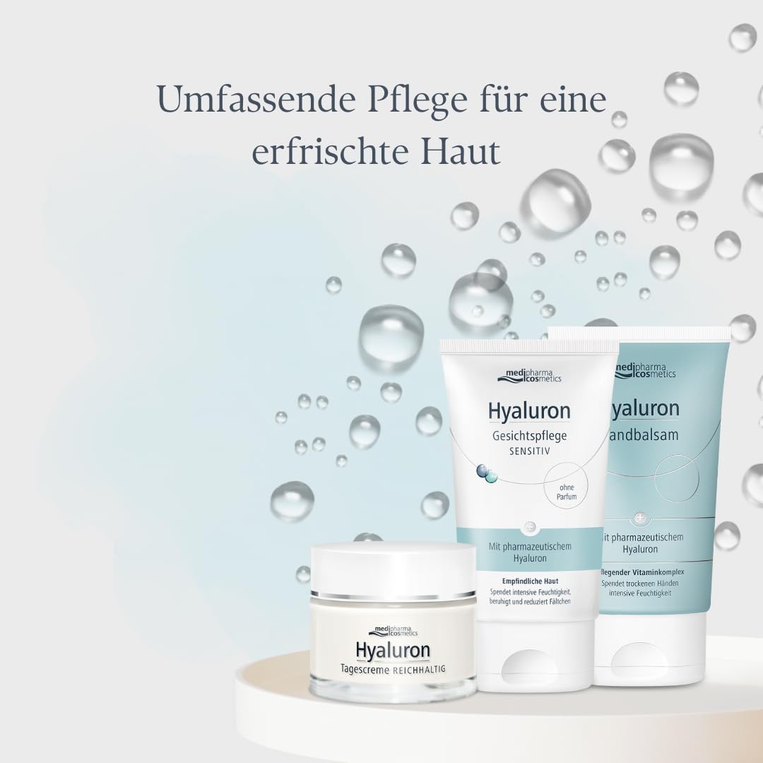 Hyaluron crema mani. Pelle secca e screpolata cuticole unghie. Acido ialuronico, biotina, vitamina A e provitamina B5 idrata la pelle secca di mani e cuticole non unge. Crema Vegana 50ml