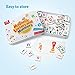 Coogam Magnetic Letters Numbers Alphabet Fridge Magnets ABC 123 Educational Toy Set Preschool Learning Spelling Counting Uppercase Lowercase Math for 3 4 5 Years Kid Toddler