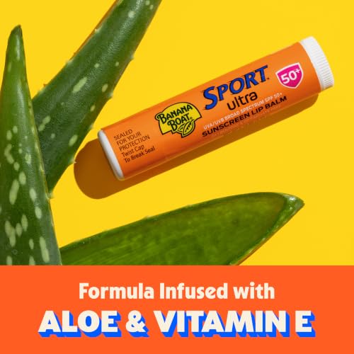 Banana Boat Sport Lip Sunscreen SPF 50, 0.15 oz (2 Pack) - image 2