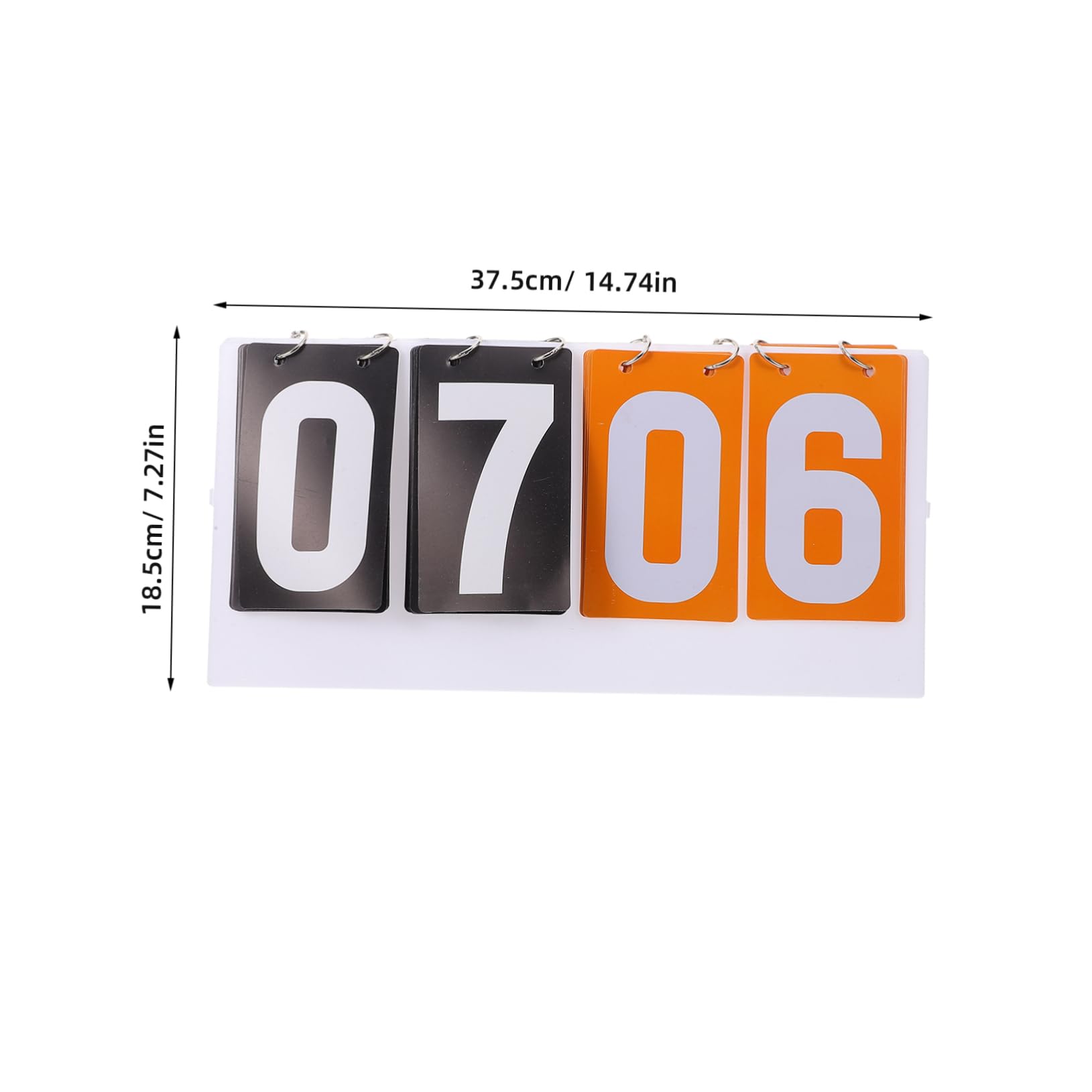 Totority Convenient Score Board Portable Scoreboard Reusable Scorekeeper Score Supplies Competition Scoreboard