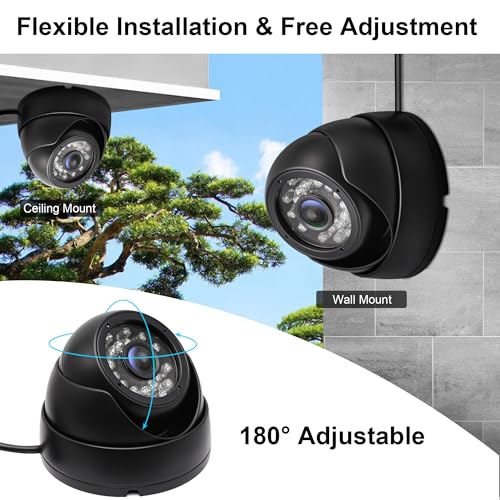 Caméra de sécurité USB SVPRO 720p dôme étanche IR Vision nuit extérieur