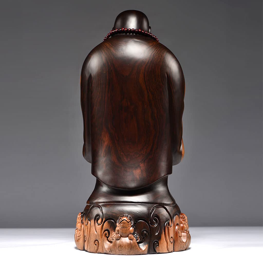 Amazon.co.jp: 仏像 木彫り 七福神 布袋 様 布袋さんの置物 木製