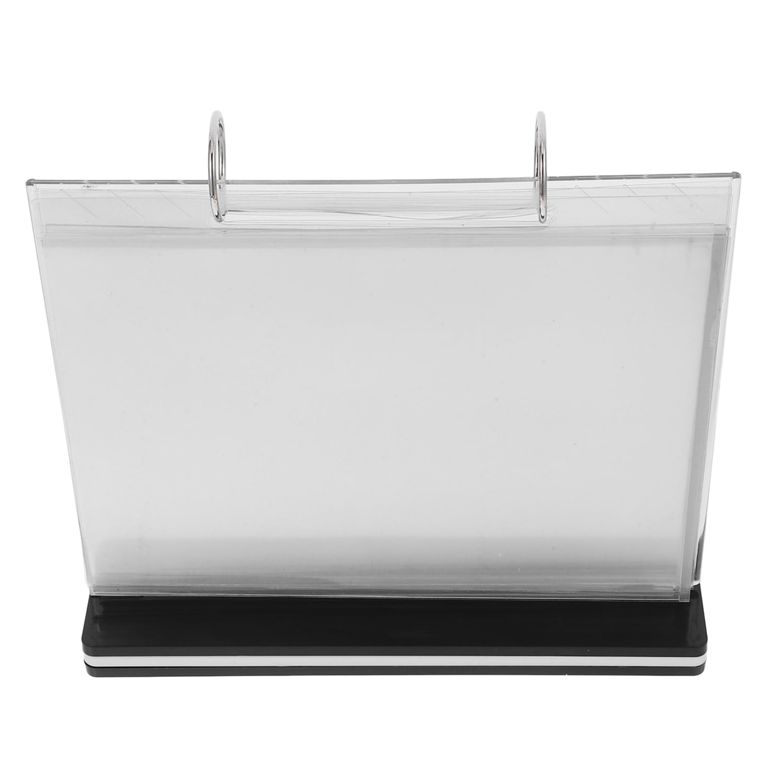 KICHOUSE Advertising Menu Stand Restaurant Menu Holder Card Holders Desktop Display Advertising Rack for Restaurant