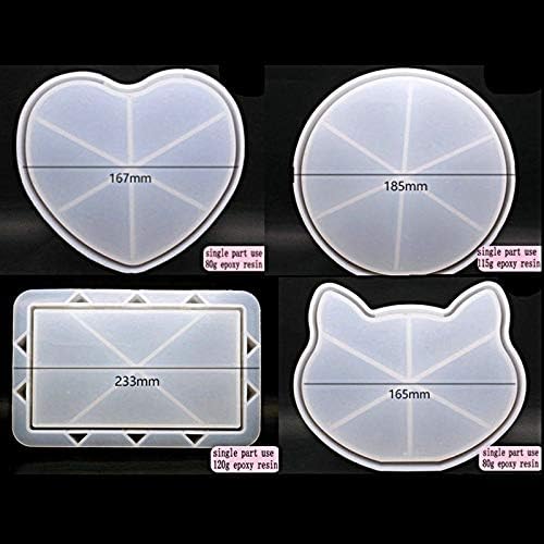 Rectangular Shaker Clutch Bag Silicone Mold with Findings | Fancy Rectangle Clear Handbag DIY | Kawaii Resin Craft Supplies