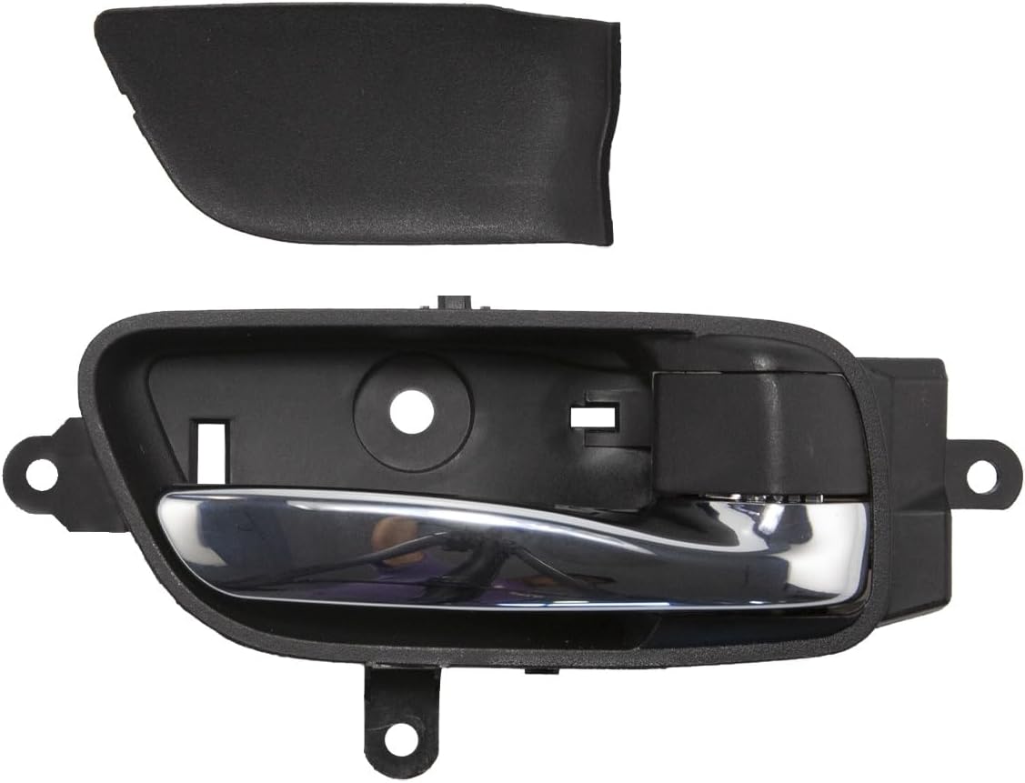 RLB-HILON Right Passenger Side Interior Door Handle with Screw Cap Compatible with Nissan Altima Pathfinder 2013-2017, for Titan Murano 15-17, for Titan XD 2016 2017 and Armada 2015