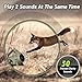 Electronic Predator Call, Coyote Caller for Hunting with Decoy Combo, Perfect for Coyote, Fox Hunting, Remote & Bluetooth Control, Play 2 Sounds Simultaneously