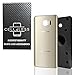 CELL4LESS Compatible with Galaxy Note 5 Replacement Rear Back Glass Back Cover w/Camera Lens, Custom Removal Tool & Pre-Installed Adhesive - Fits N920 Models - 2 Logo (Gold)