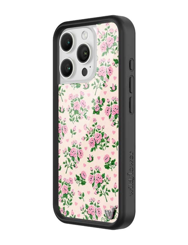Image of Wildflower Cases - iPhone 16 Pro Compatible - Pinky Promise | Impact-Certified 6.5 ft Drop Protection Case, Raised Protective Bumper, Cute Aesthetic Design, Women-Owned Small Business