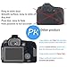 STSEETOP Camera Case for Canon EOS 80D - Silicone Protective DSLR Skin Cover, Detachable Cage, Shockproof, Dustproof (Black)