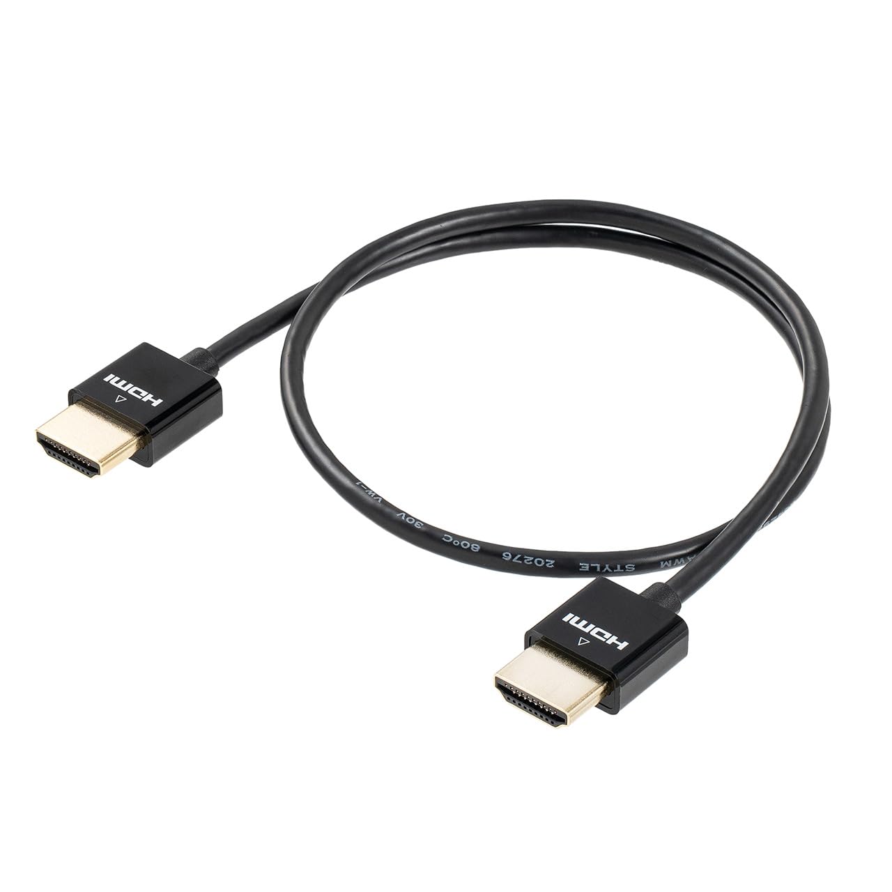 HDMIケーブル Amazon | サンワダイレクト HDMIケーブル 4K/30Hz 極細 ハイスピード