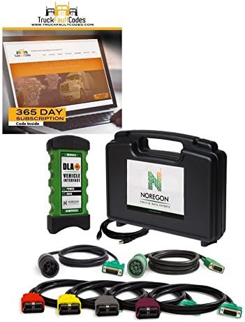 Noregon JPro DLA+ 2.0 Adapter Kit with 12-month Subscription to TruckFaultCodes